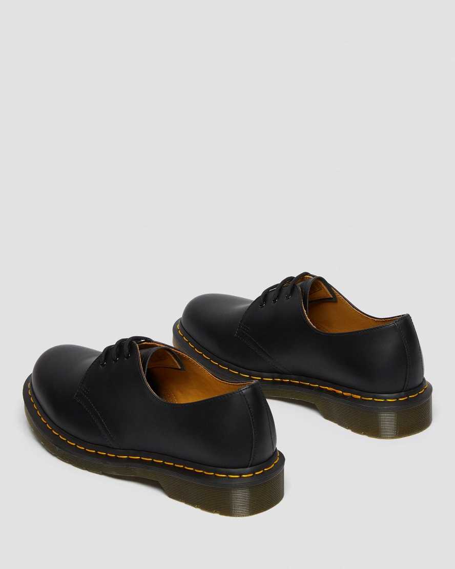 black dr martens 1461 smooth womens oxford shoes