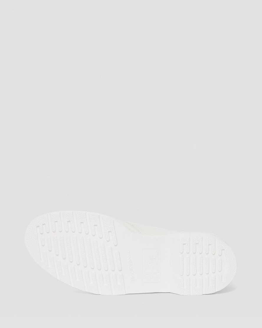white dr martens 1461 mono smooth womens oxford shoes