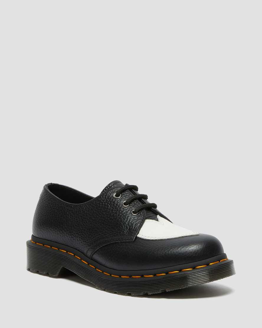 black dr martens 1461 amore womens oxford shoes