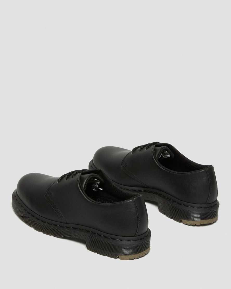 black dr martens 1461 mono slip resistant womens oxford shoes