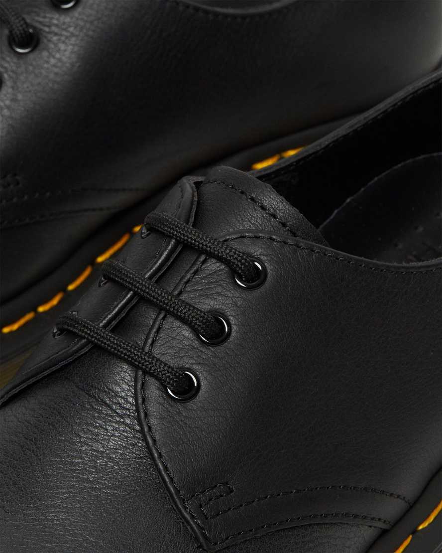black dr martens 1461 virginia womens oxford shoes