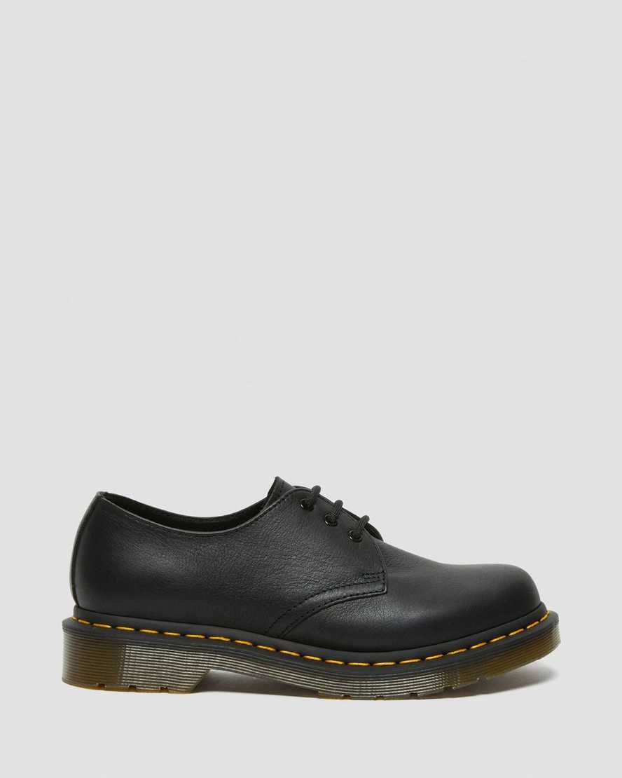 black dr martens 1461 virginia womens oxford shoes