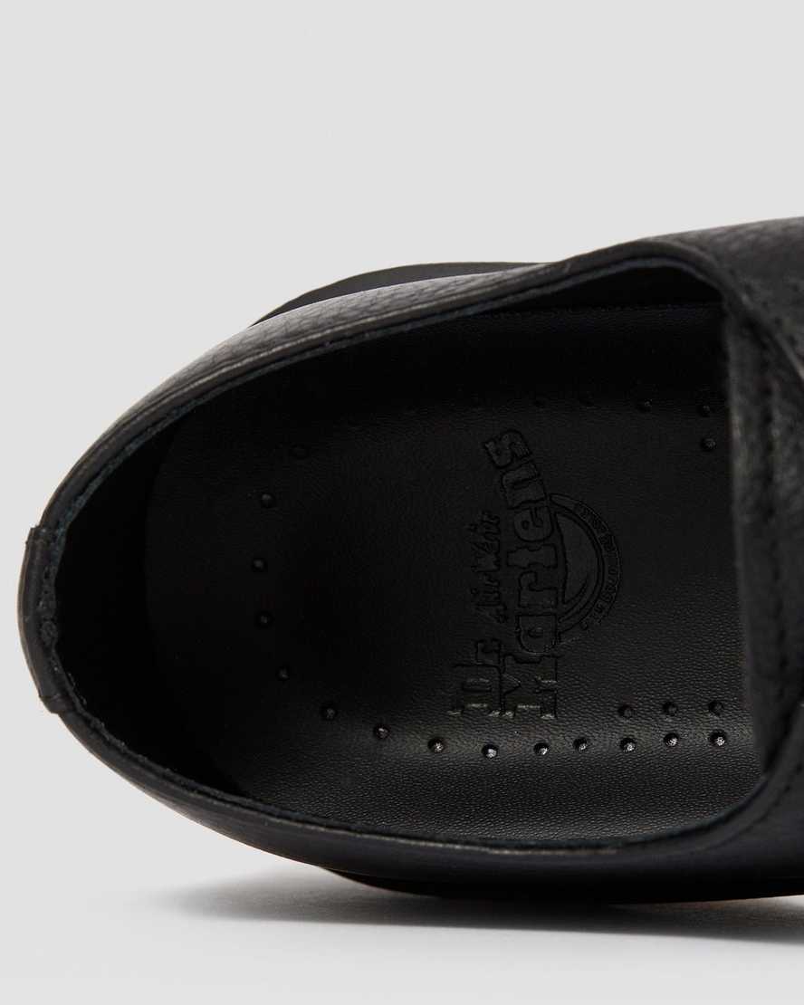 black dr martens 1461 virginia womens oxford shoes