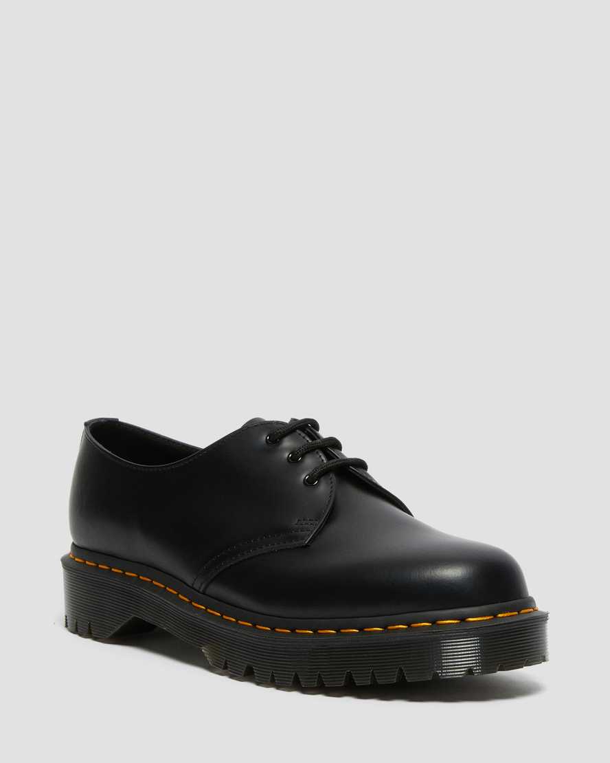 black dr martens 1461 bex smooth womens oxford shoes