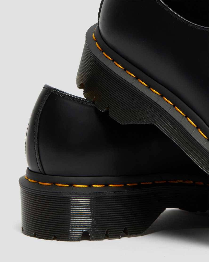 black dr martens 1461 bex smooth womens oxford shoes