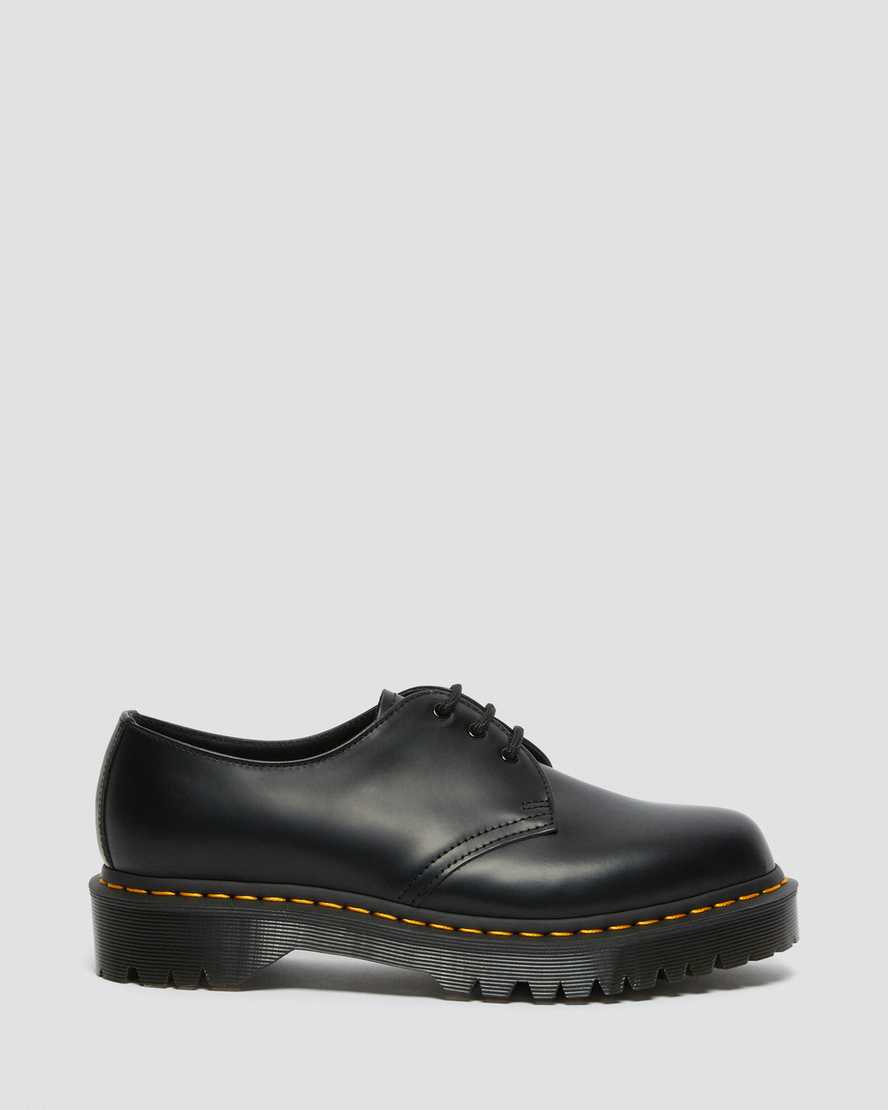 black dr martens 1461 bex smooth womens oxford shoes