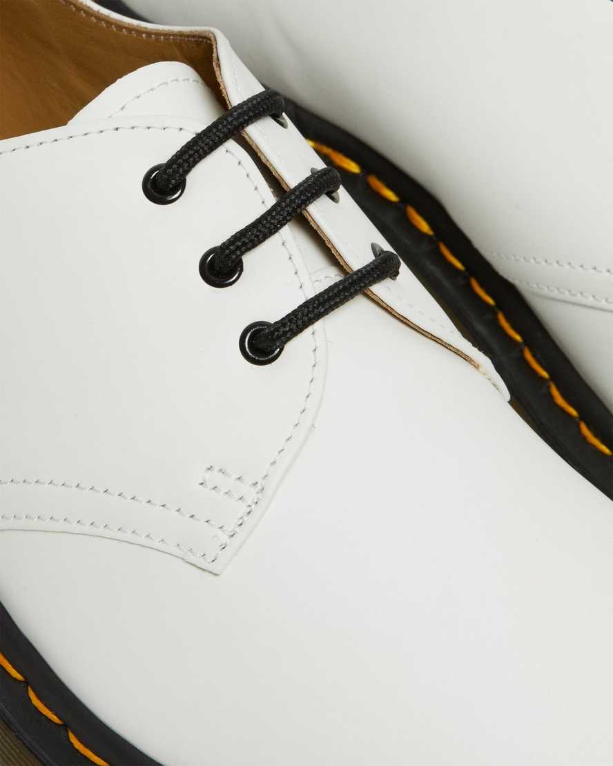 white dr martens 1461 smooth womens oxford shoes