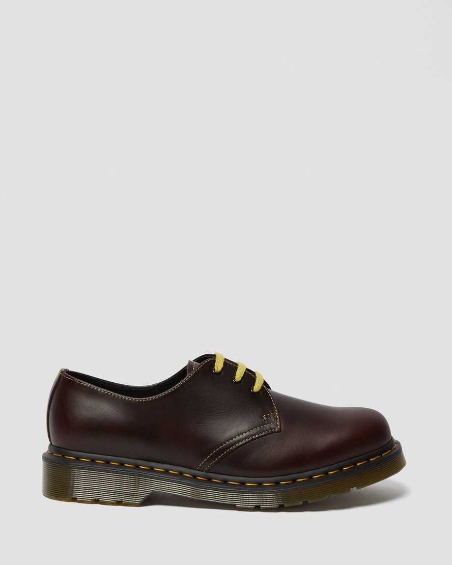burgundy dr martens 1461 atlas womens oxford shoes