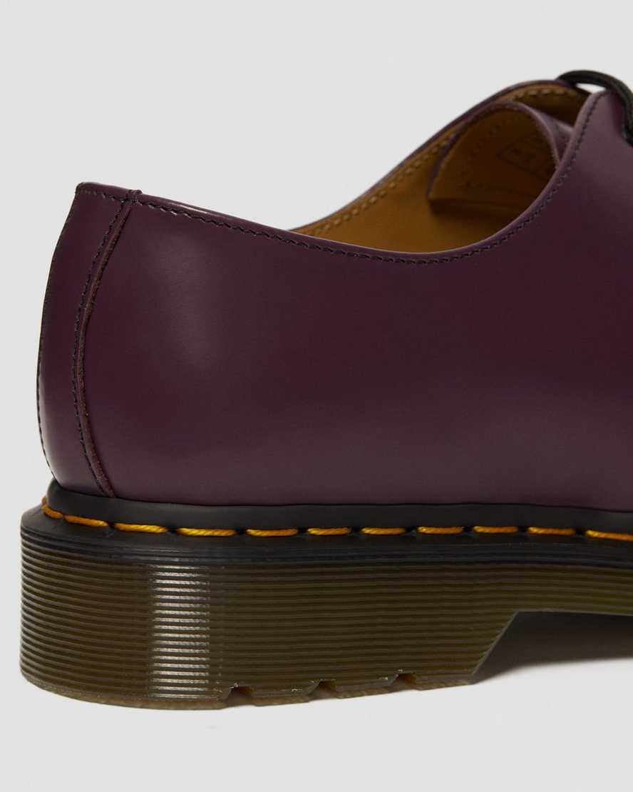 purple dr martens 1461 smooth womens oxford shoes
