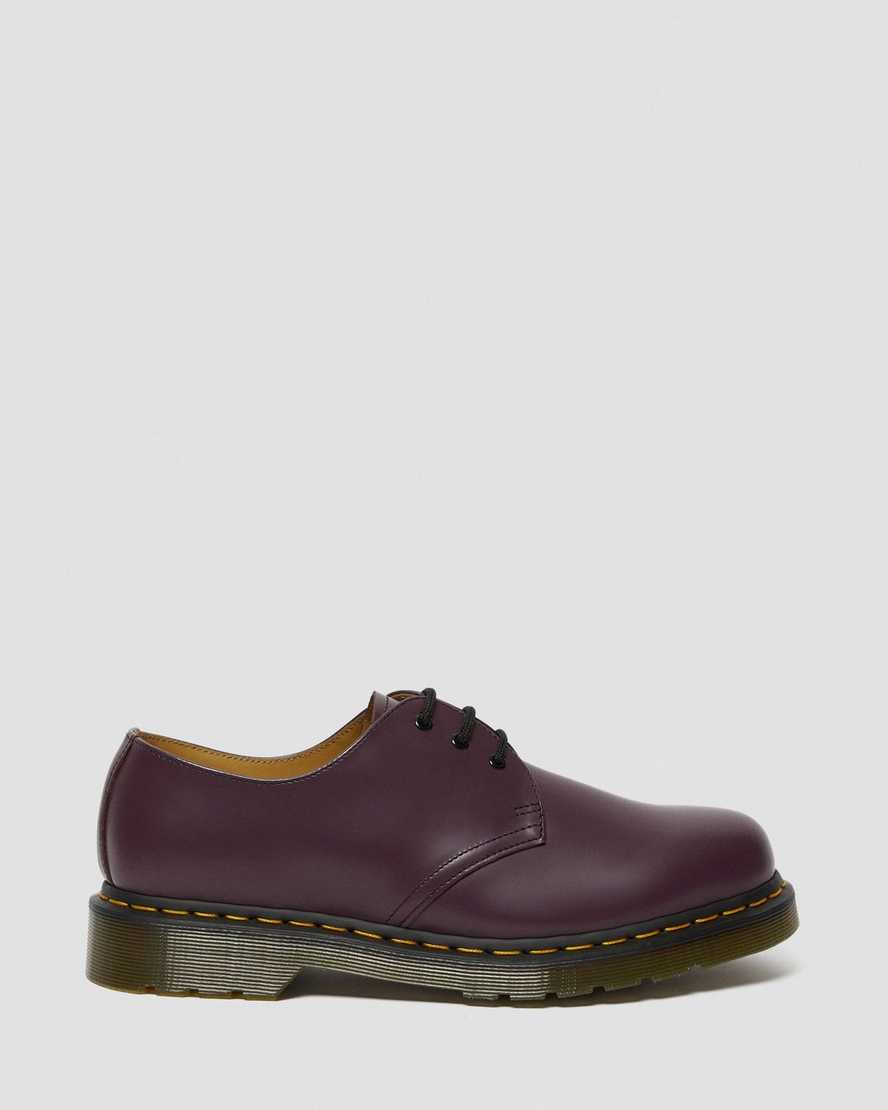 purple dr martens 1461 smooth womens oxford shoes