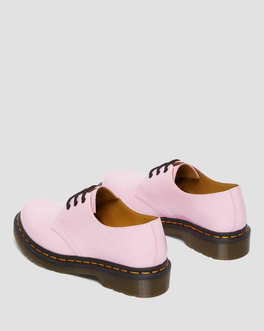 pink dr martens 1461 patent womens oxford shoes