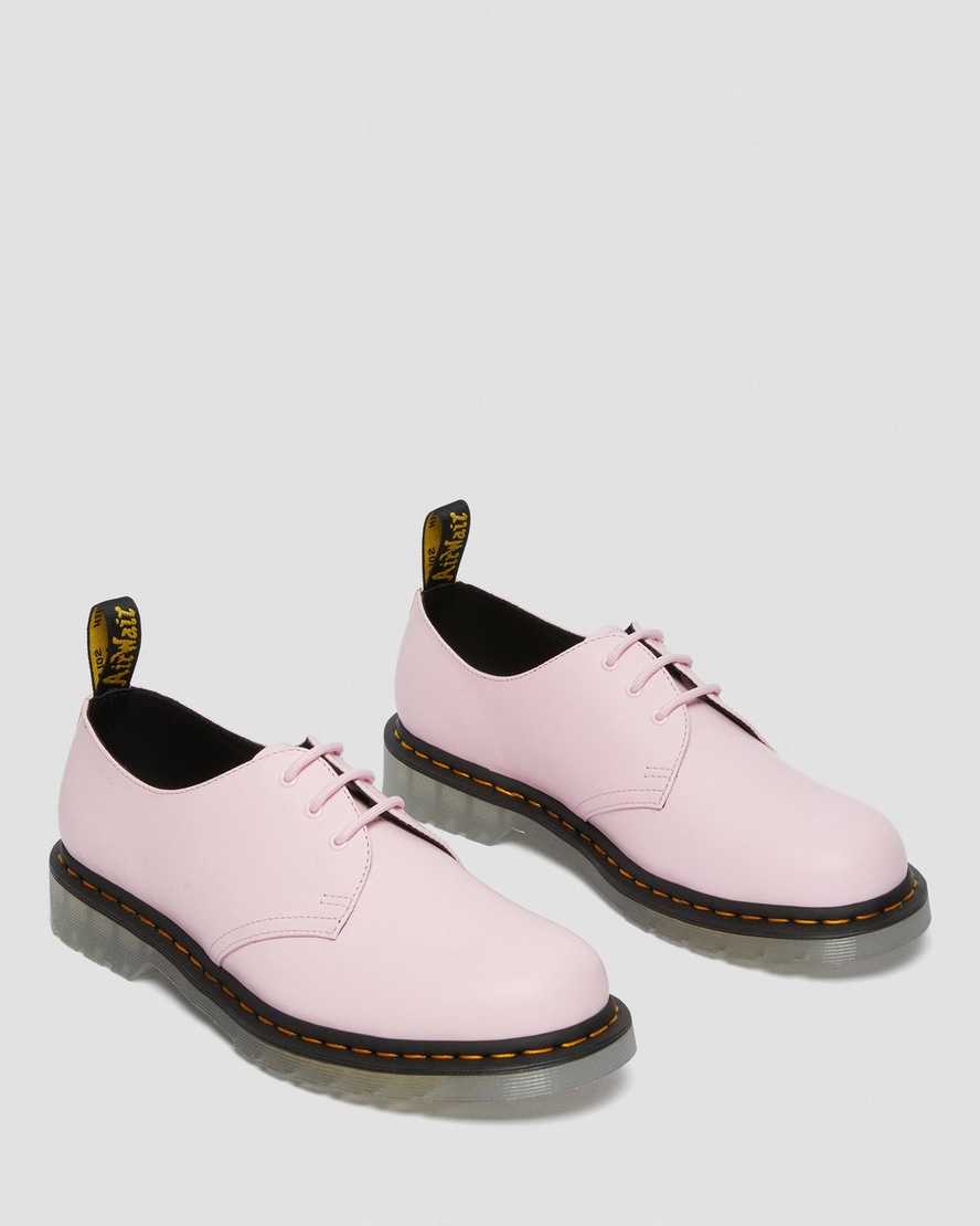 pink dr martens 1461 iced smooth womens oxford shoes