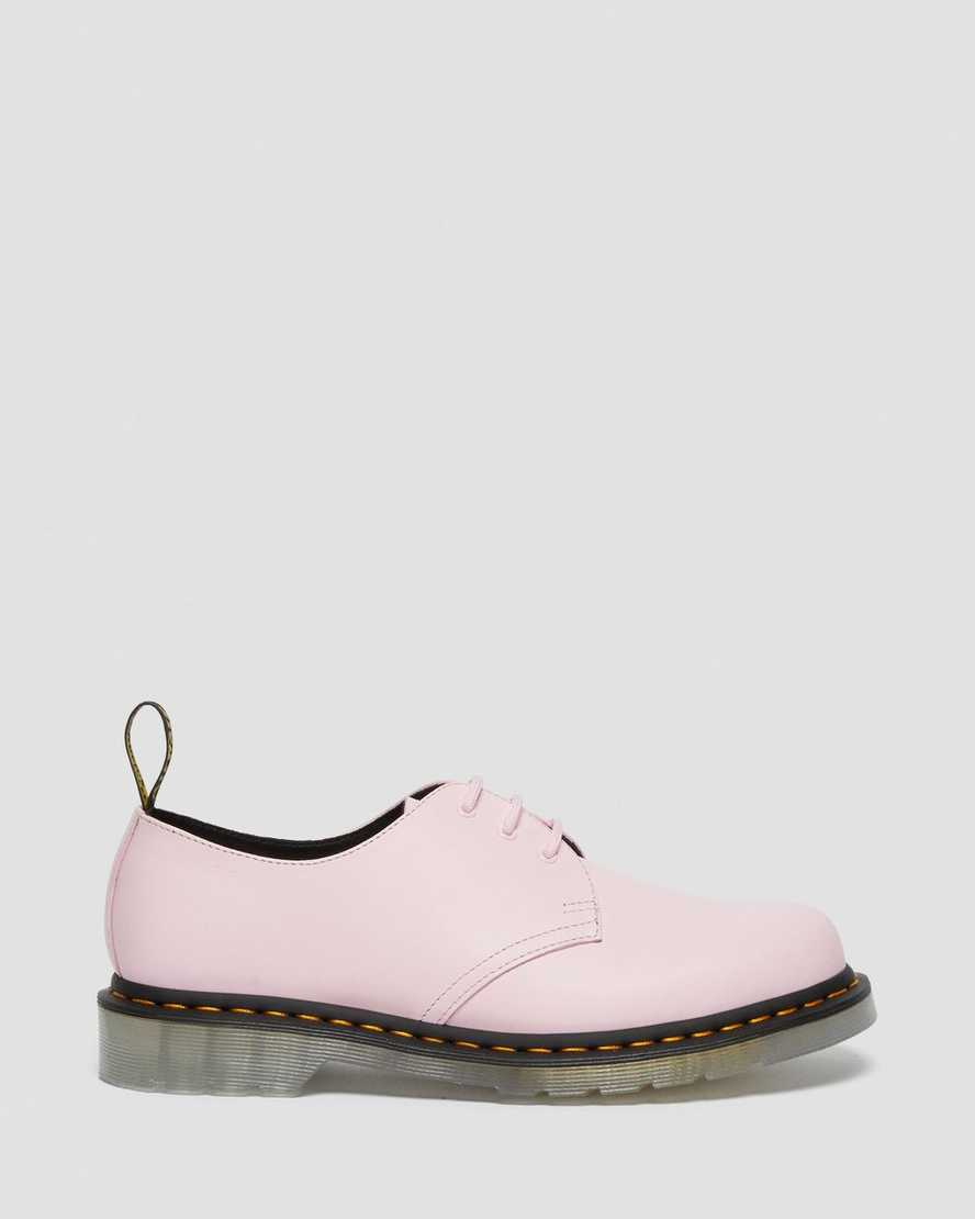 pink dr martens 1461 iced smooth womens oxford shoes