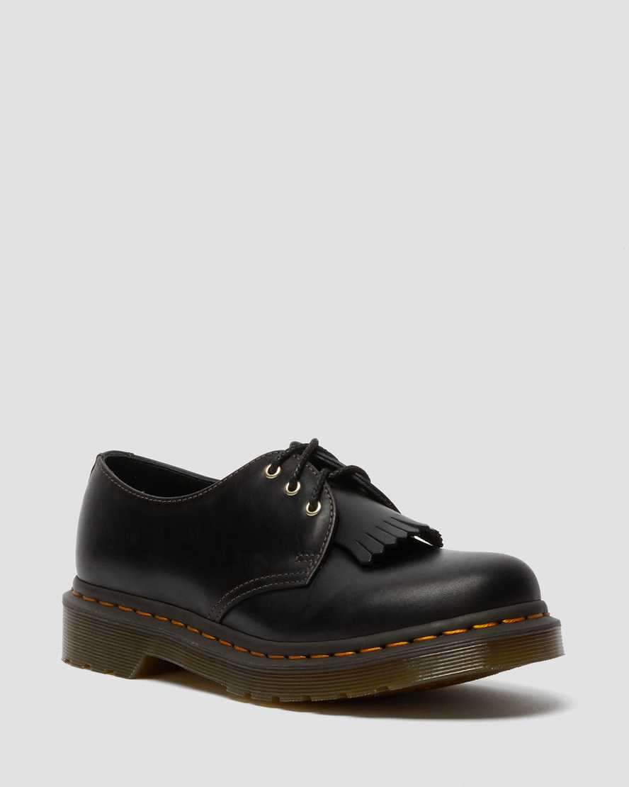 black dr martens 1461 abruzzo womens oxford shoes