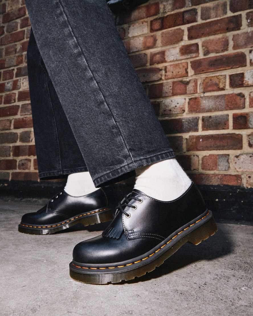 black dr martens 1461 abruzzo womens oxford shoes