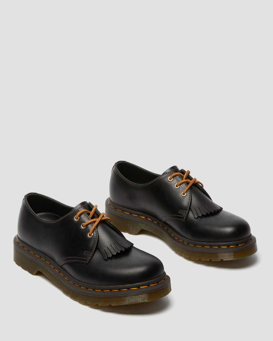 black dr martens 1461 abruzzo womens oxford shoes