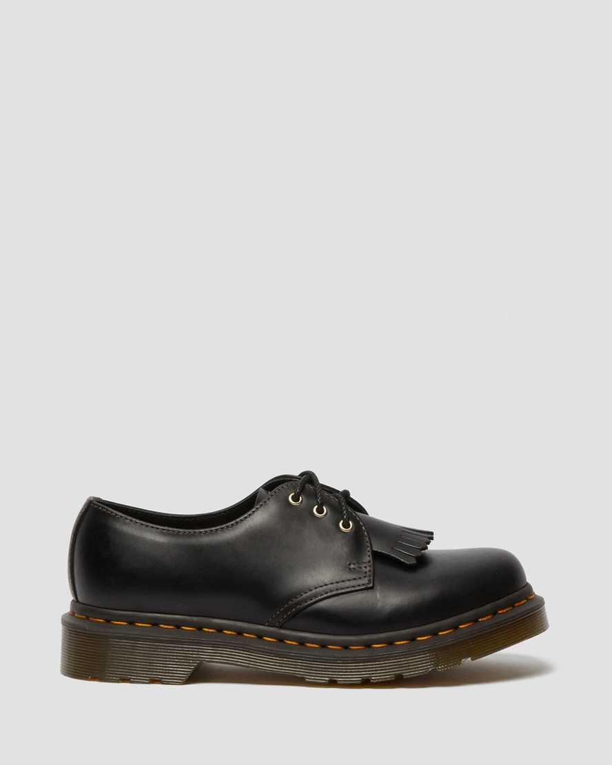 black dr martens 1461 abruzzo womens oxford shoes