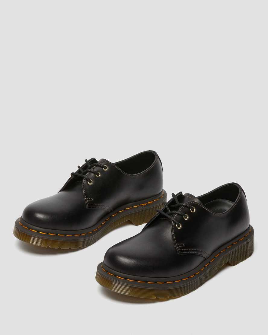 black dr martens 1461 abruzzo womens oxford shoes