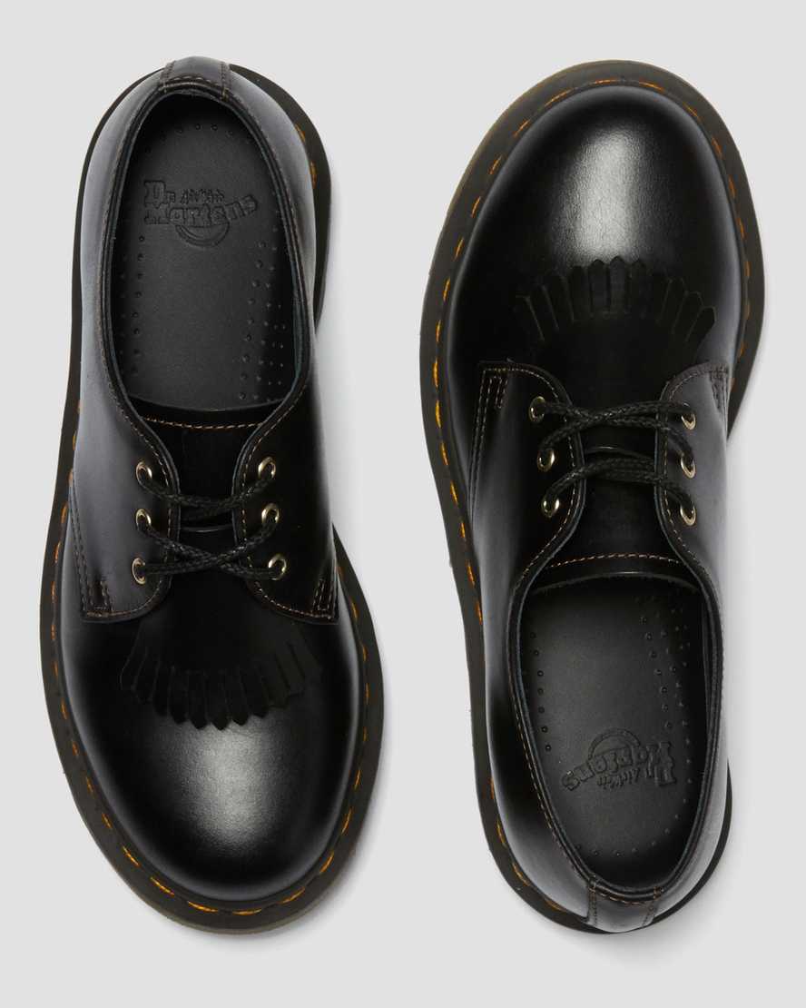 black dr martens 1461 abruzzo womens oxford shoes