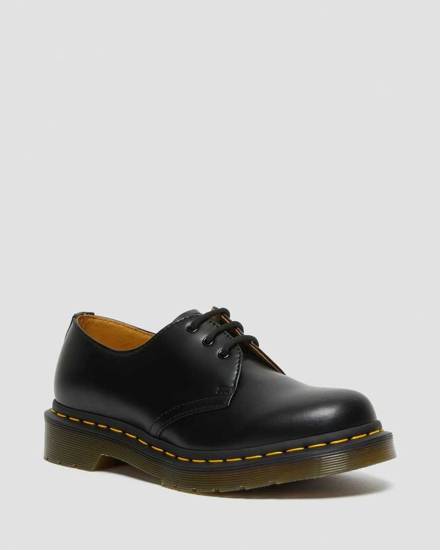 black dr martens 1461 smooth womens oxford shoes