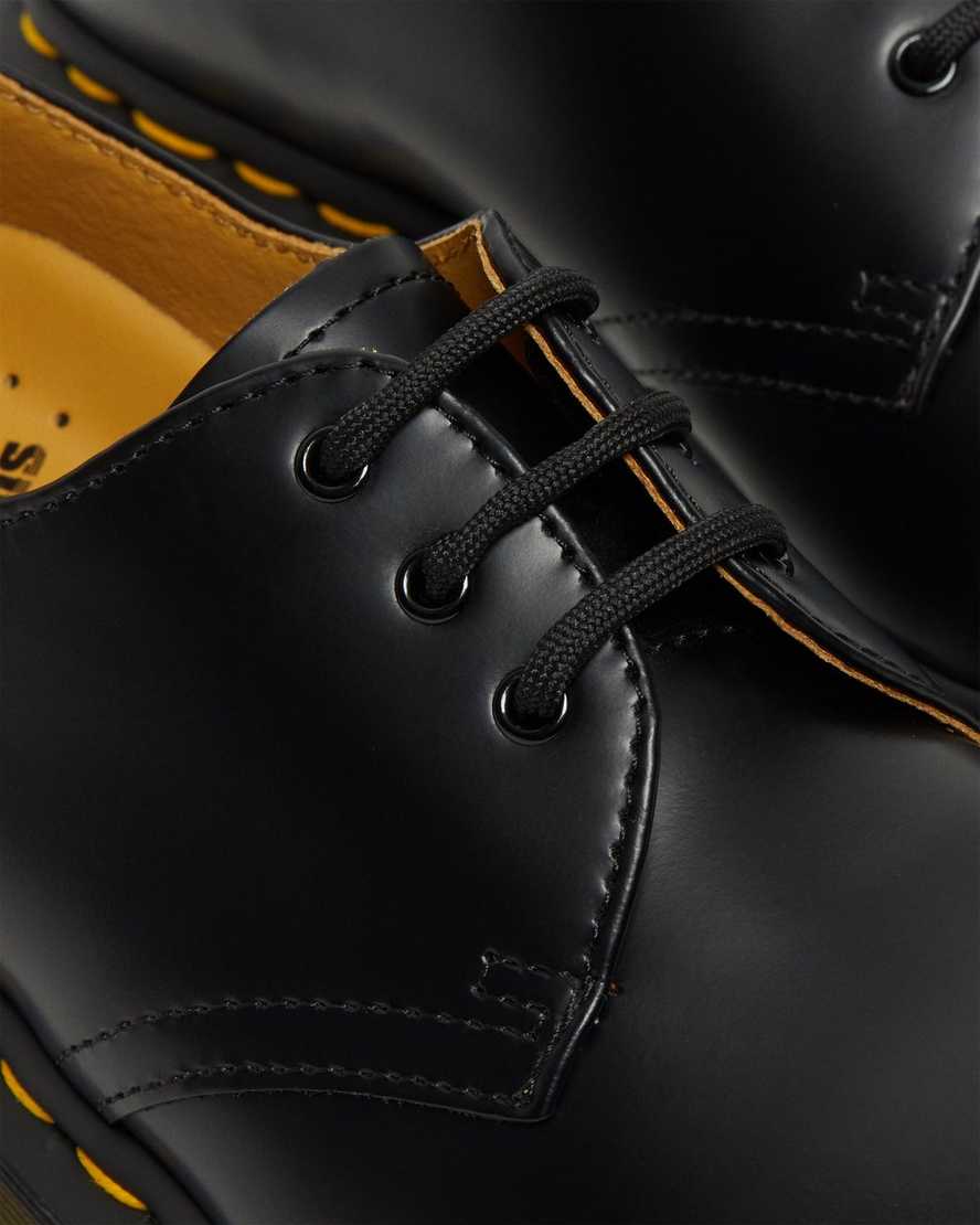 black dr martens 1461 smooth womens oxford shoes
