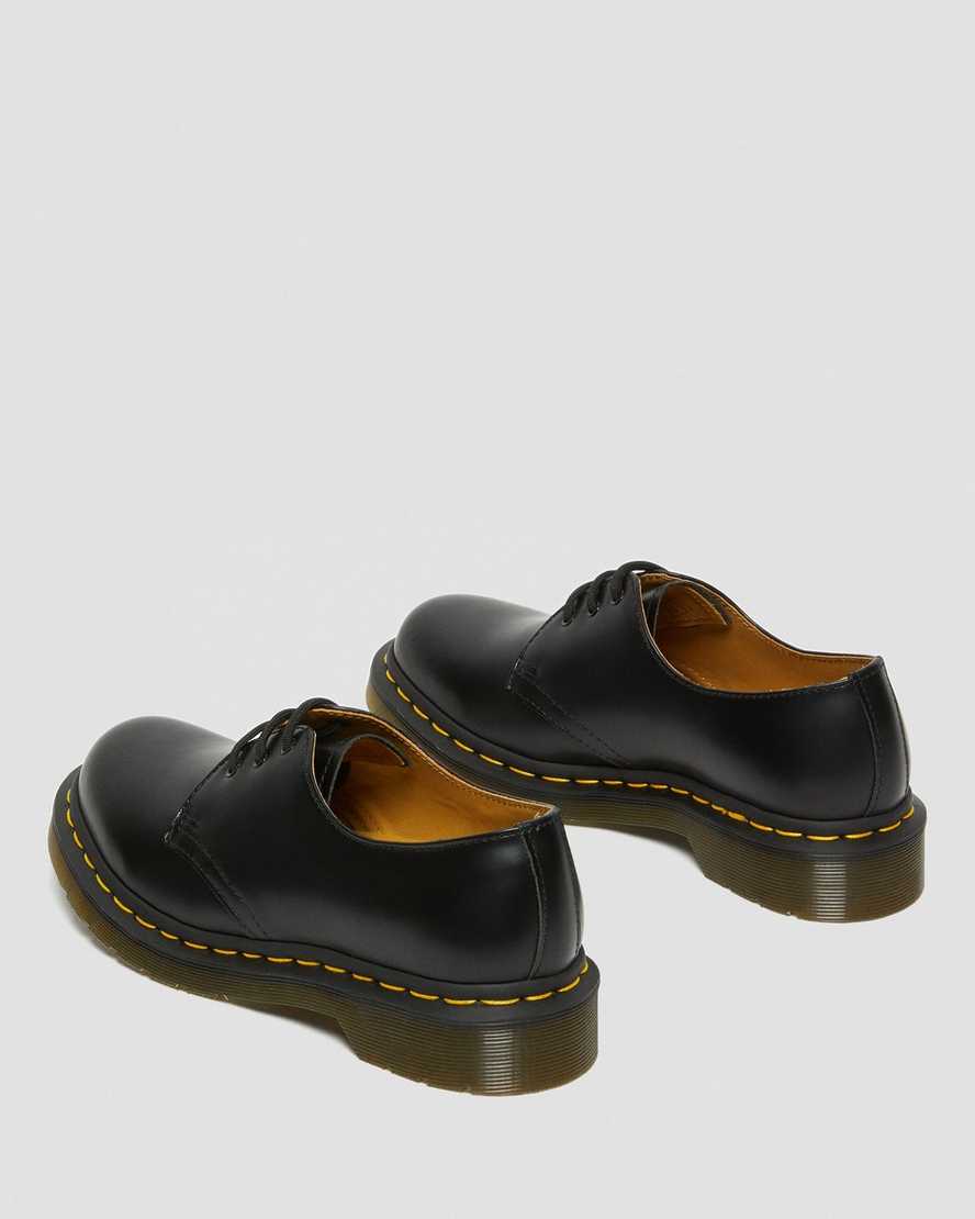 black dr martens 1461 smooth womens oxford shoes