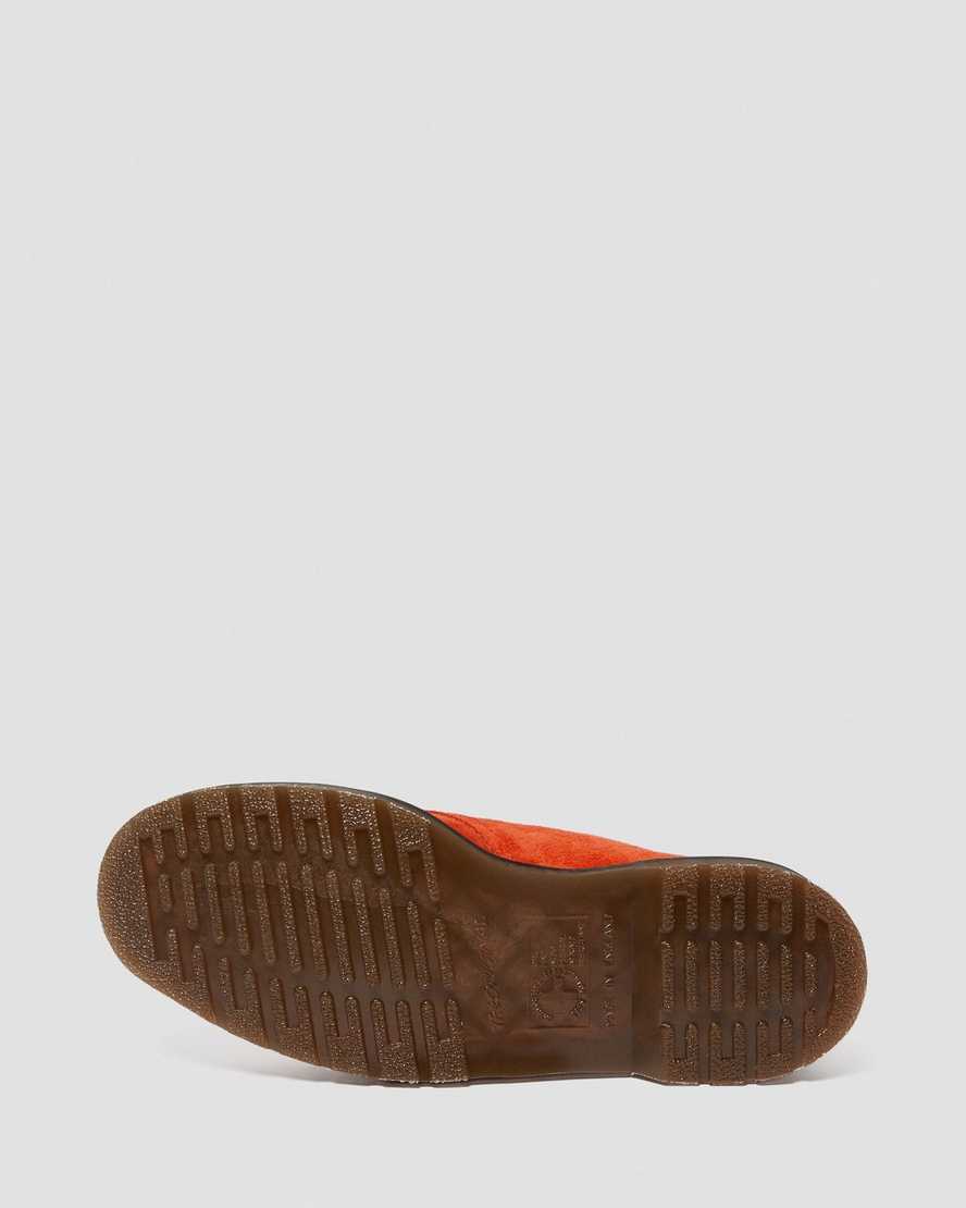 orange dr martens 1461 made in england womens oxford shoes