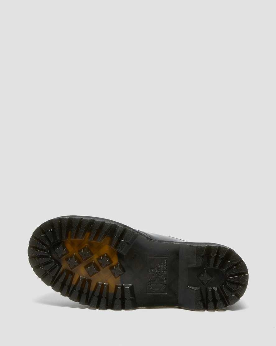 black dr martens holly womens platform shoes