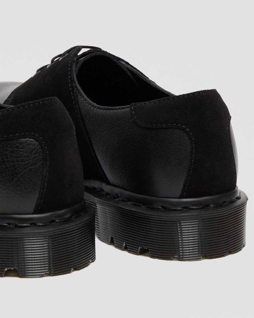 black dr martens 1461 womens saddle shoes